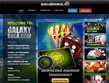 Tablet Screenshot of galaxybolabet.com